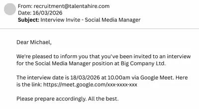 Interview Invite
